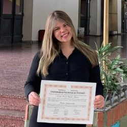 Srta. Nicole Varela - Estudiantes Organizados