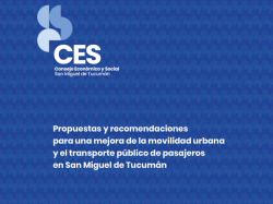 Propuestas y Recomendaciones para una mejora de la movilidad urbana y el transporte público