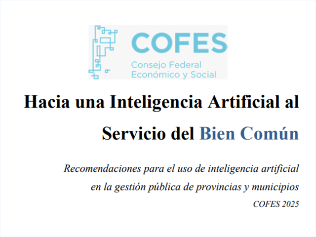 COFES - Hacia una Inteligencia Artificial al Servicio del Bien Común