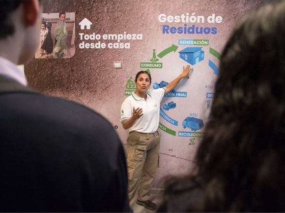 Integrantes del CES Joven conocen el Campus Educativo Municipal y refuerzan su conciencia ambiental